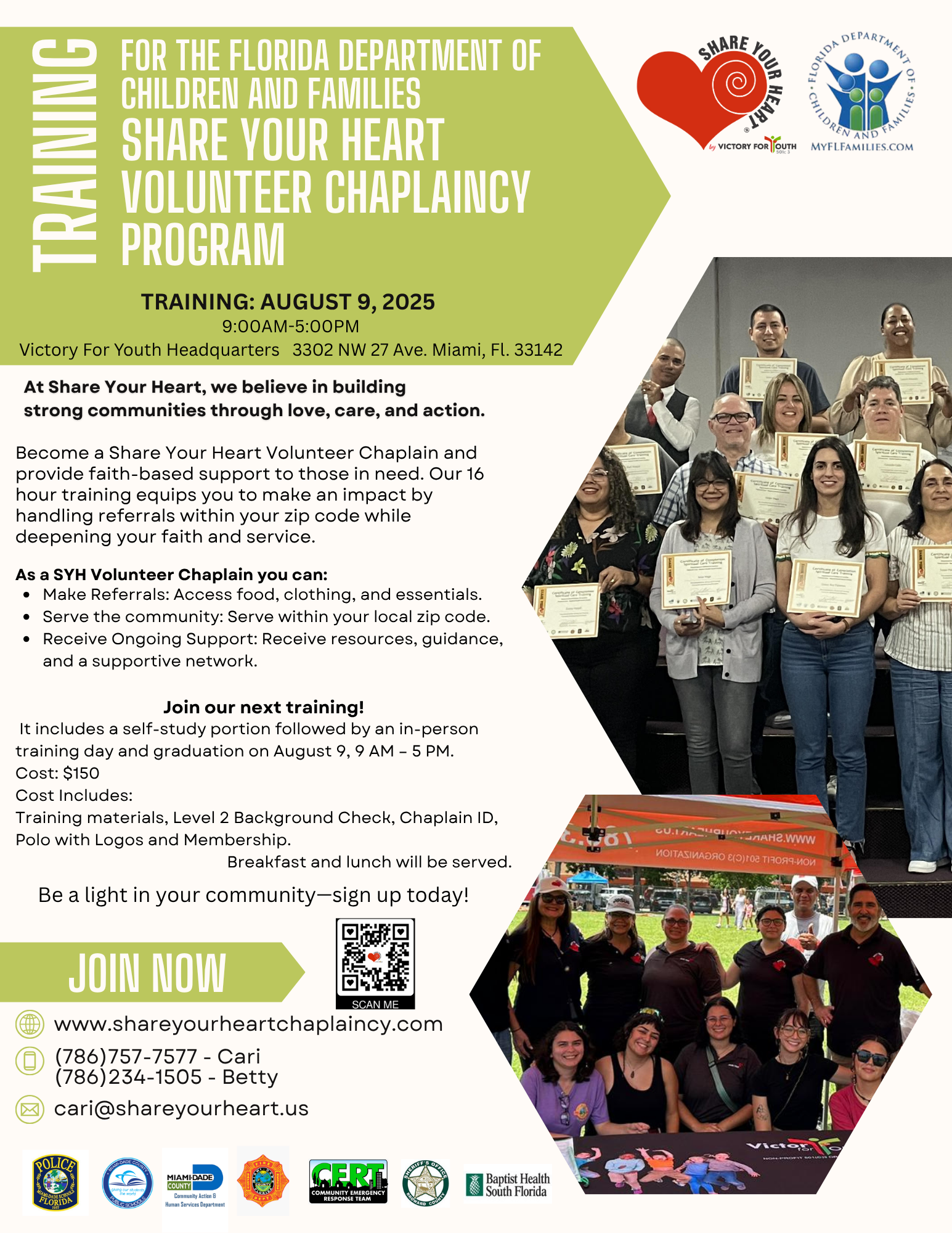Volunteer Chaplaincy Program