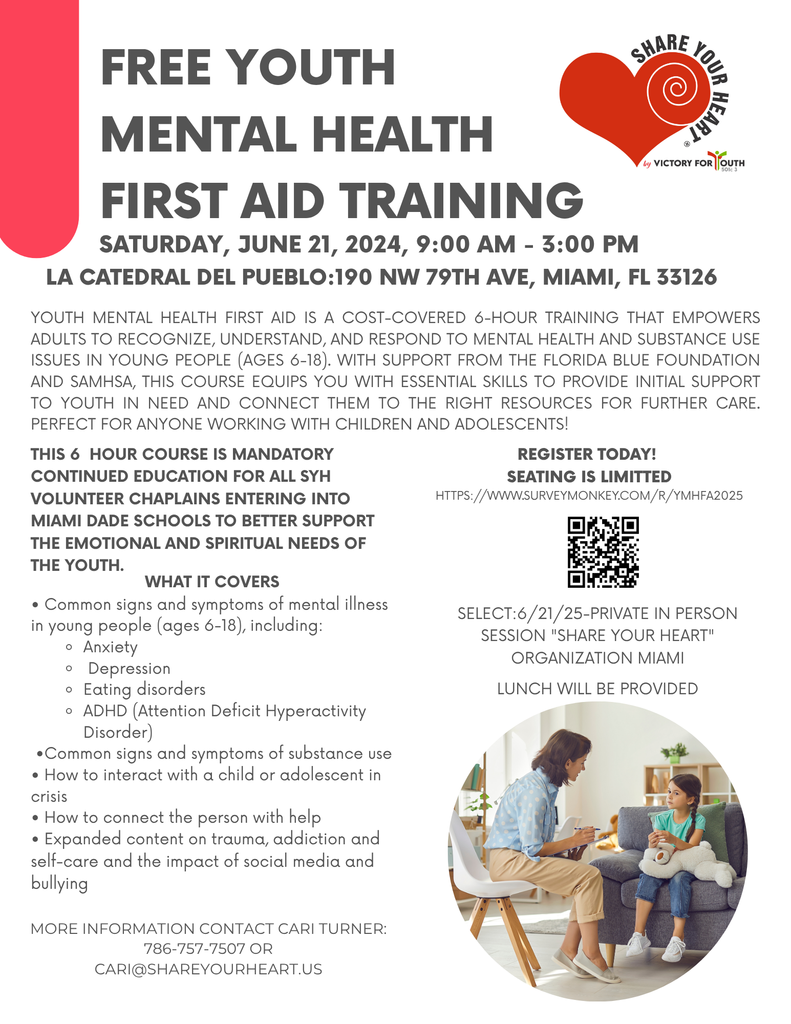 Youth Mental Health First Aid Training